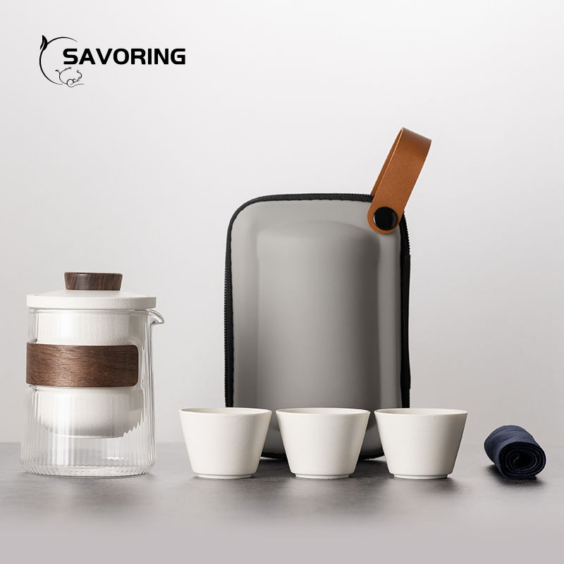 Camping Cooking Gear - Juego de té de cerámica chino