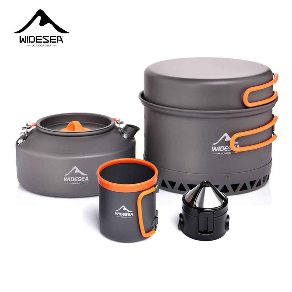Camping Cooking Gear - Vajilla para acampar, juego de utensilios