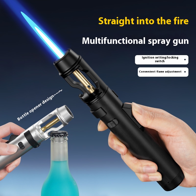Camping Cooking Jet - Encendedor de Llama Jet Metálico Resistente