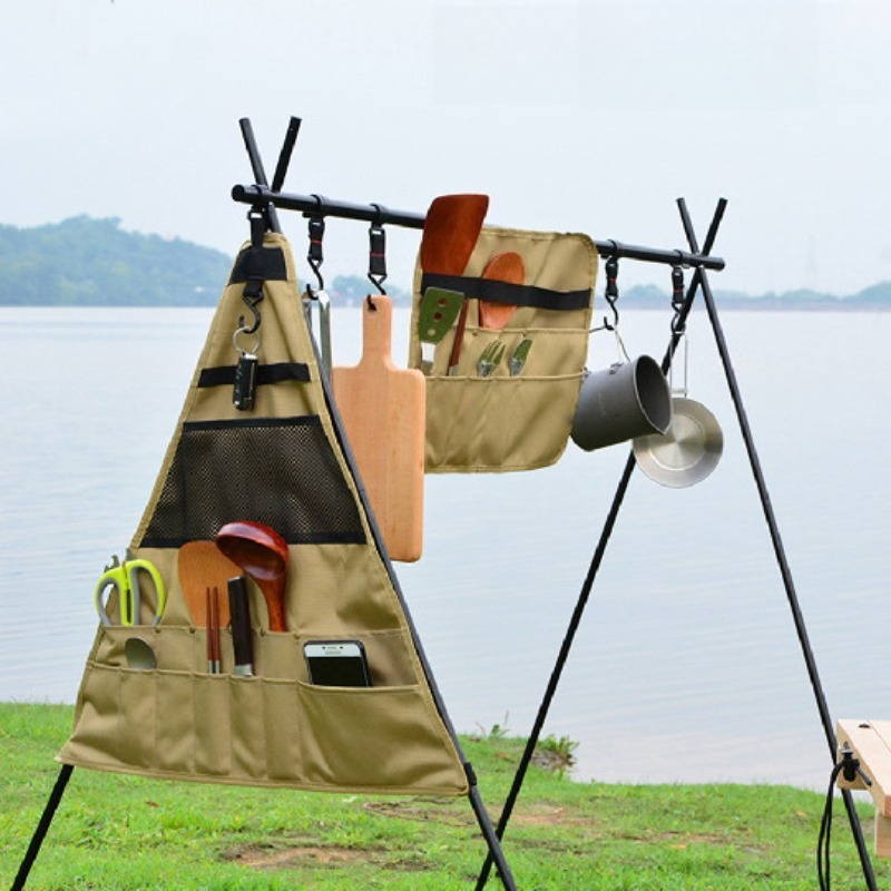 Camping Cooking Utensil Holder - Organizador de almacenamiento para cocina de