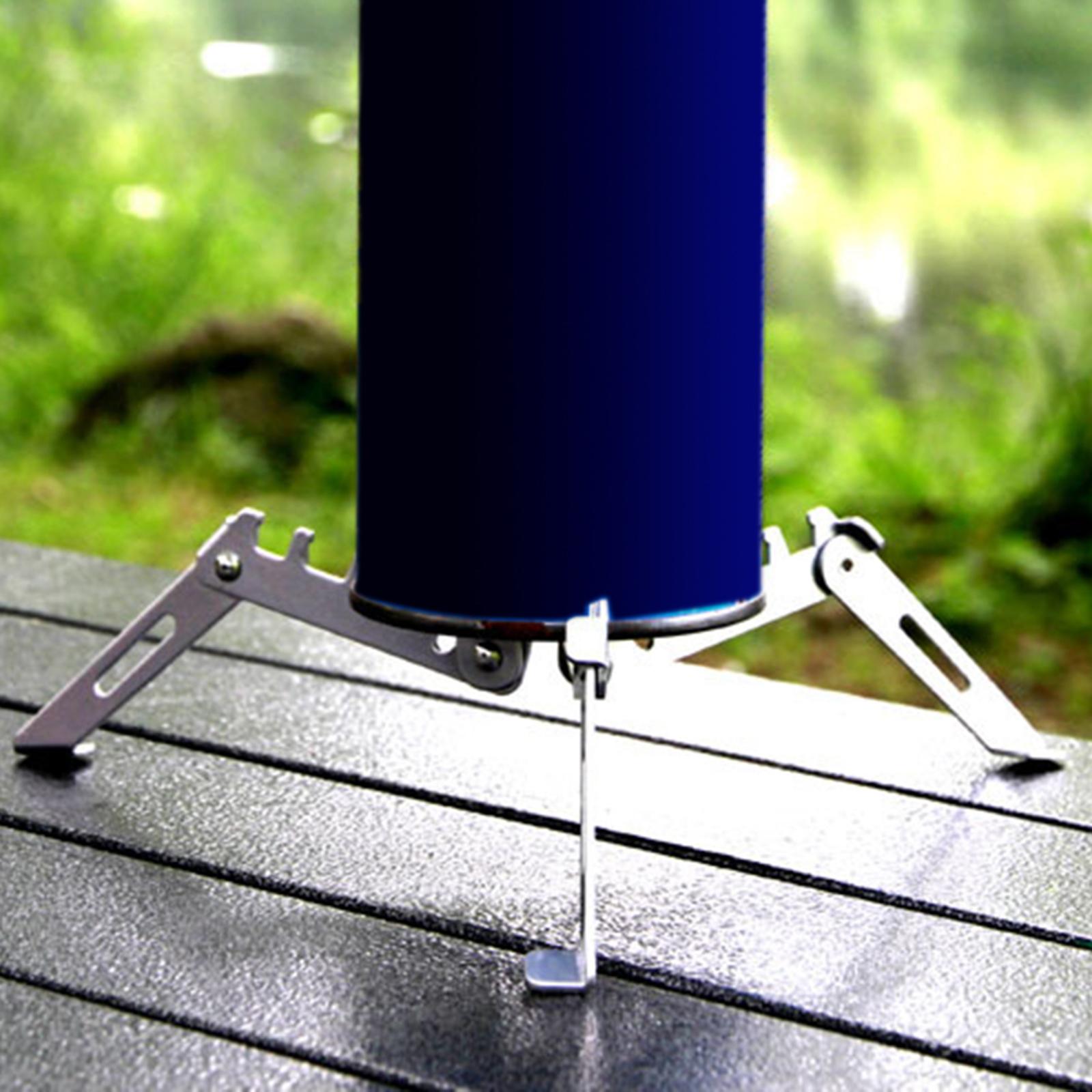Camping Cooking Gas Canister - Soporte portátil para bote de acampada,