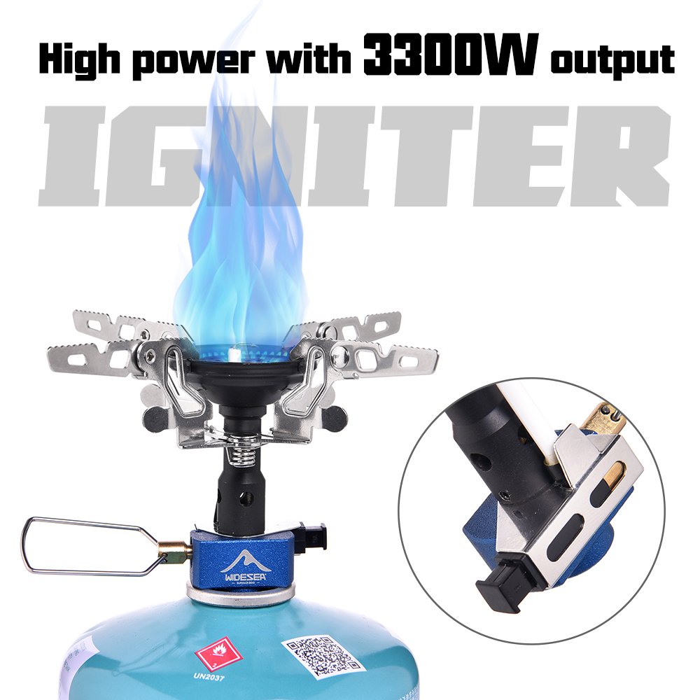 Camping Cooking Gear - Quemador de Gas para Acampar al