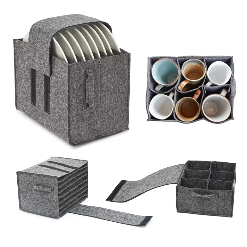 Camping Cooking Utensil Holder - 1 unidad de organizador de fieltro
