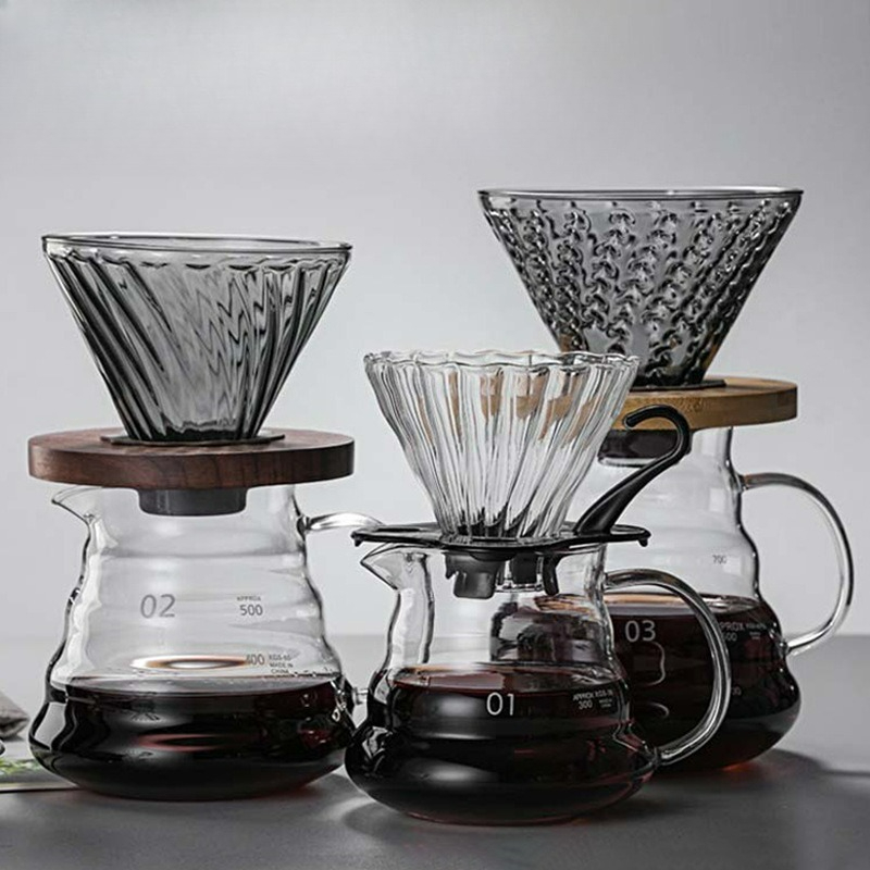 Camping Cooking Gear - Juego de cafetera de vidrio de