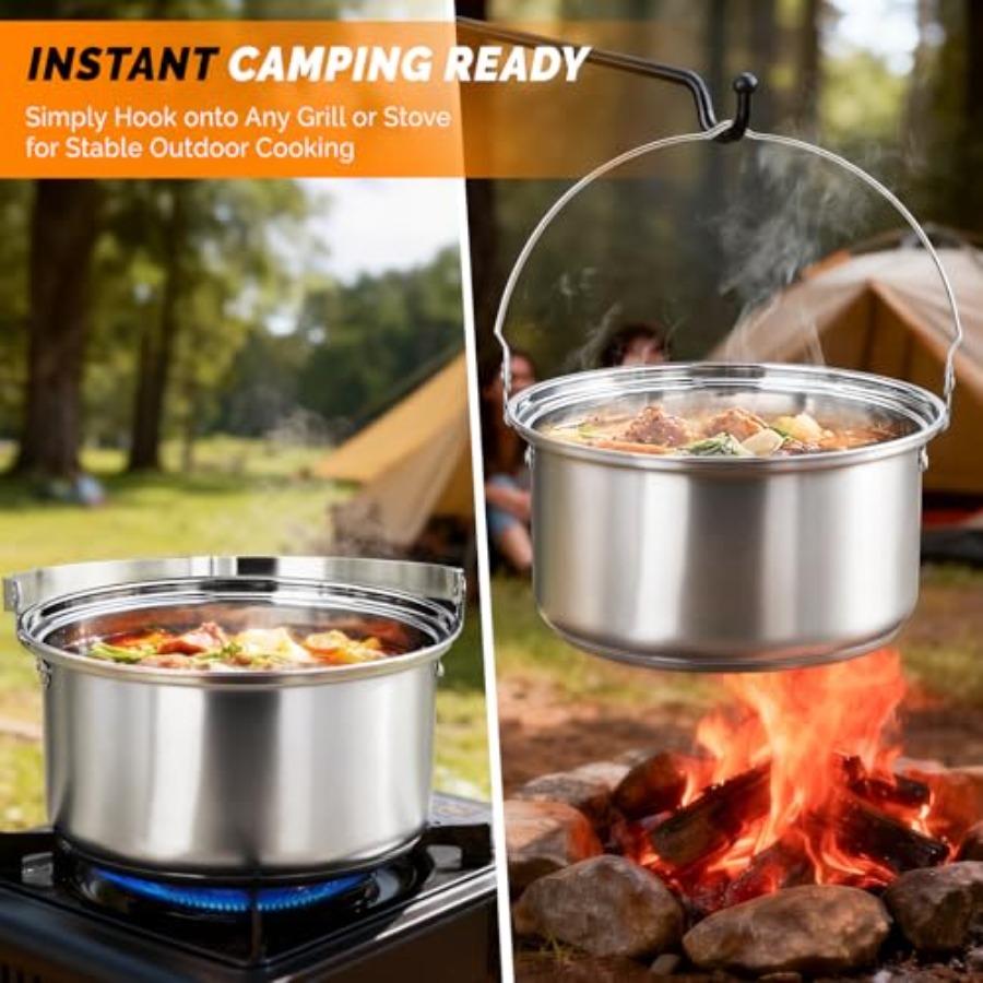 Juego de Utensilios de Cocina  - Nesting Camping Cooking Set reseña y precio