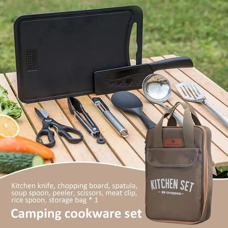 Juego de Utensilios de Cocina  - Camping Cooking Gear reseña y precio