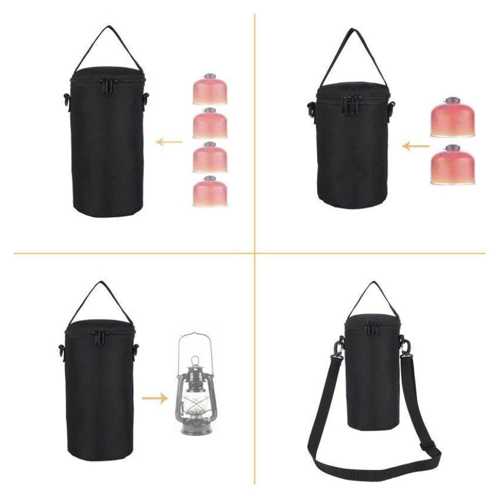Estuche portátil para bote de  - Camping Cooking Gas Canister reseña y precio