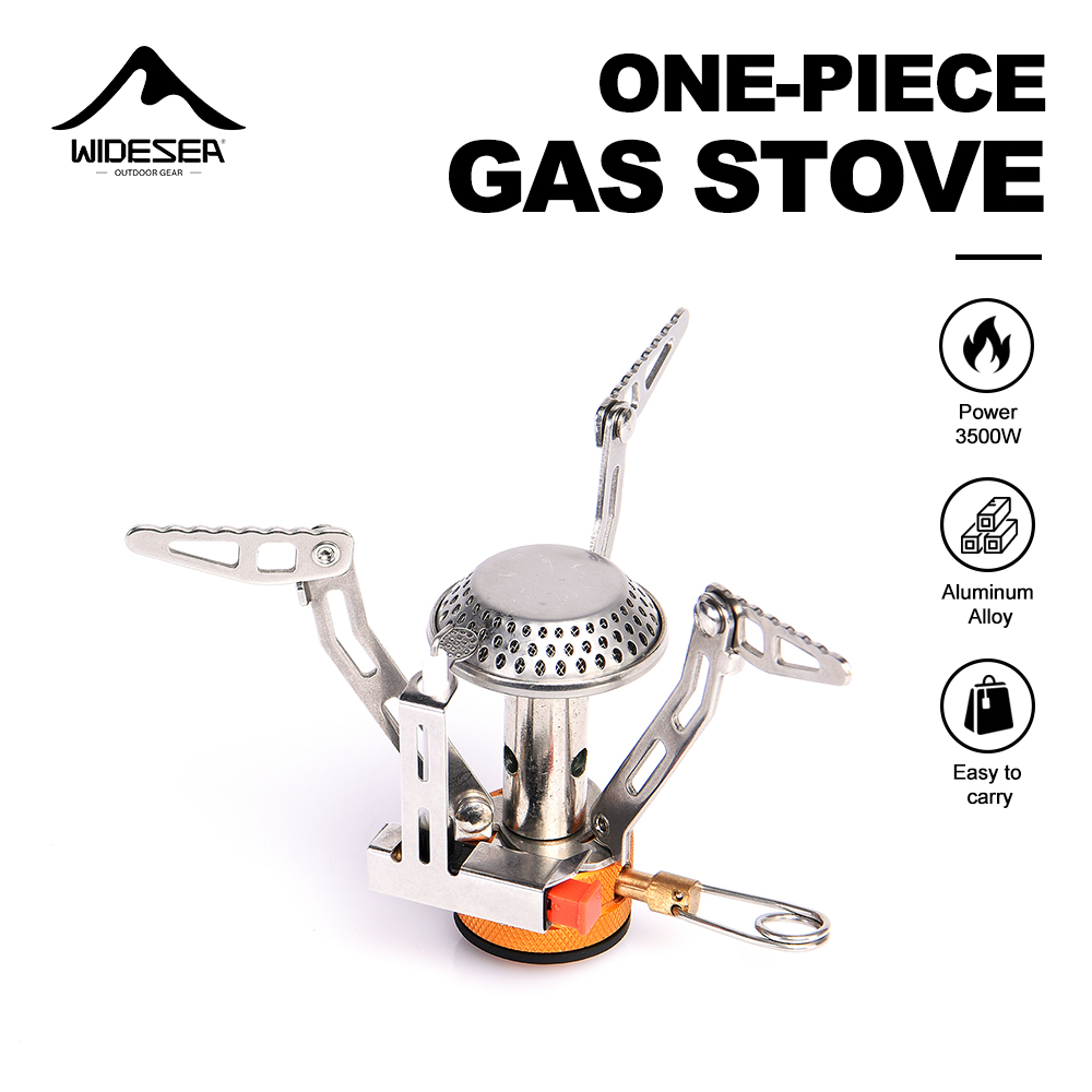 Estufa de gas de una sola piez - Camping Cooking Plate reseña y precio
