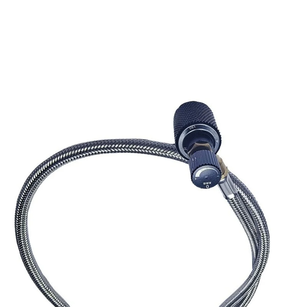 Manguera Adaptadora Negra de 1 - Camping Cooking Gas Canister reseña y precio