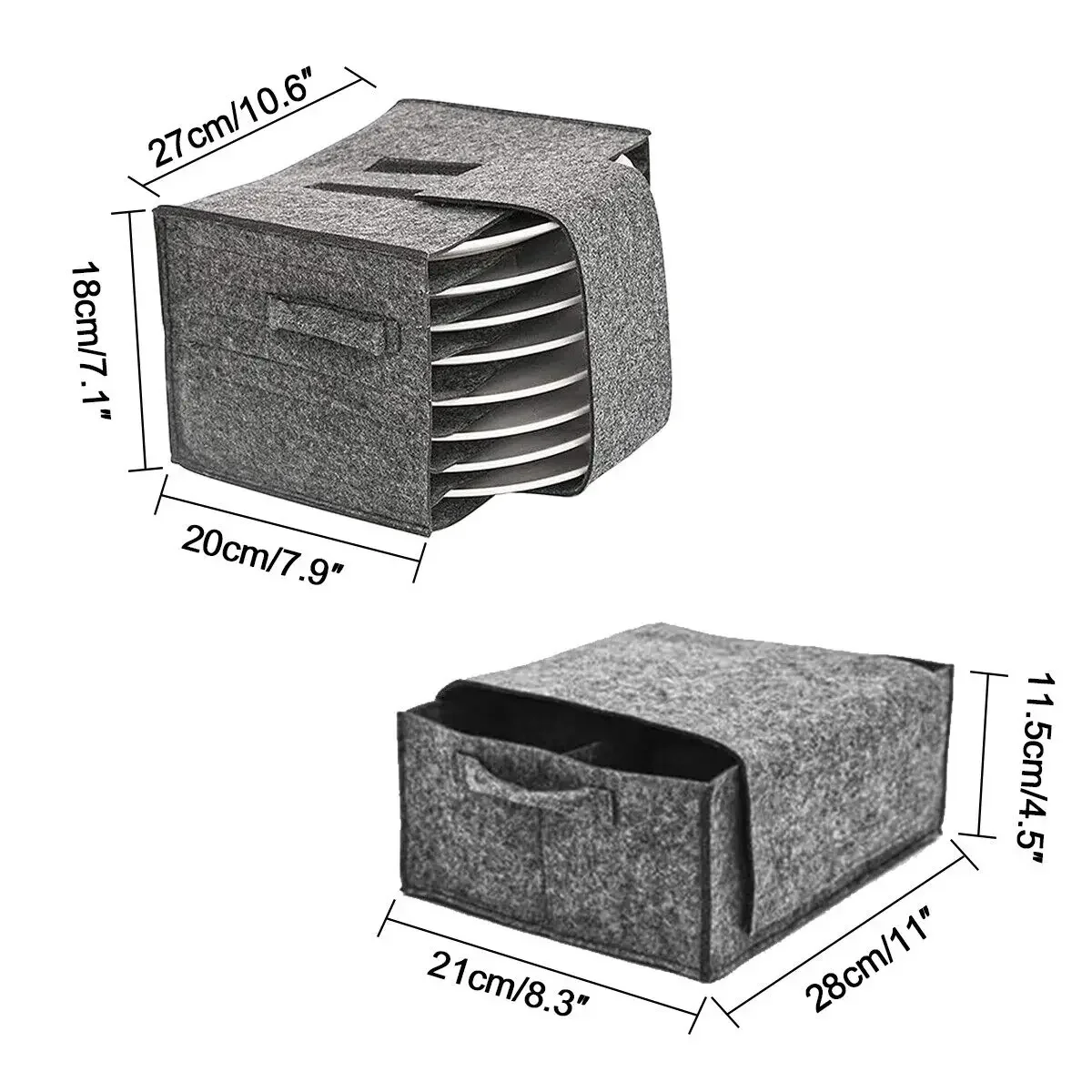 Plato de fieltro, bolsa de alm - Camping Cooking Utensil Holder reseña y precio