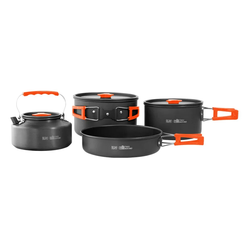 Juego de vajilla para exterior - Quality Camping Cooking Set reseña y precio