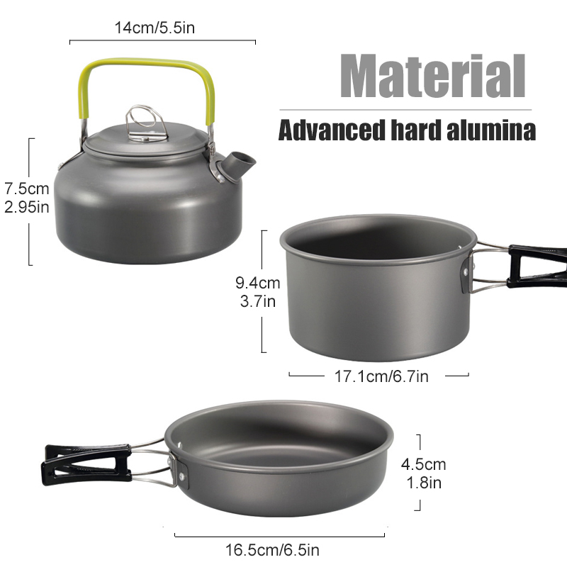 WESTTUNE-Kit de utensilios de  - Camping Cooking Gear reseña y precio