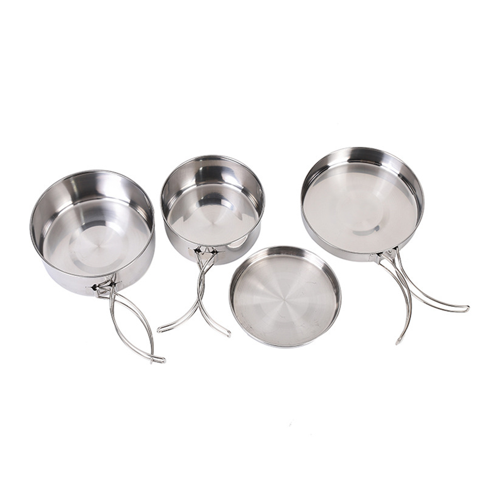 Juego de cocina para exteriore - Nesting Camping Cooking Set reseña y precio