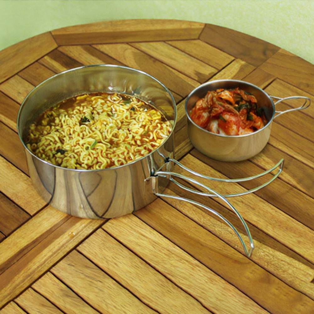 Juego de cocina para exteriore - Nesting Camping Cooking Set reseña y precio