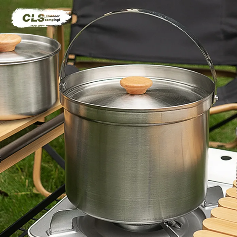 NOBANA&CLS Juego de Ollas de A - Camping Cooking Pan Set reseña y precio