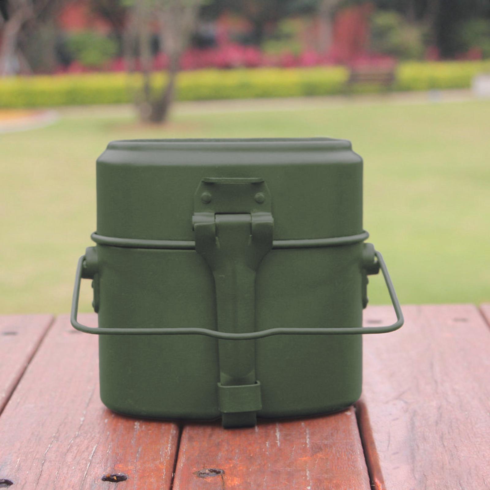 Juego de Ollas para Cocinar al - Camping Cooking Mess Kit reseña y precio