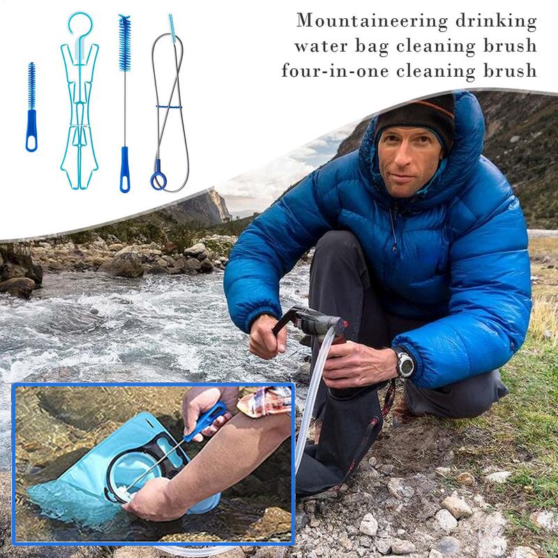 Kit de cepillo de limpieza par - Camping Cooking Gear reseña y precio