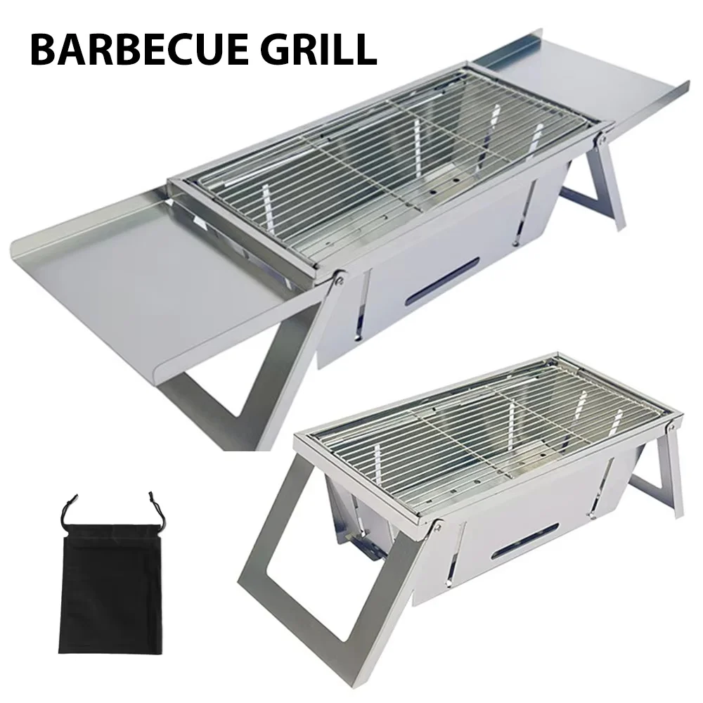 Parrilla de barbacoa portátil  - Camping Cooking Set Compact reseña y precio