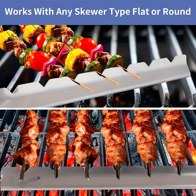Soporte para brochetas, soport - Camping Cooking Utensil Holder reseña y precio
