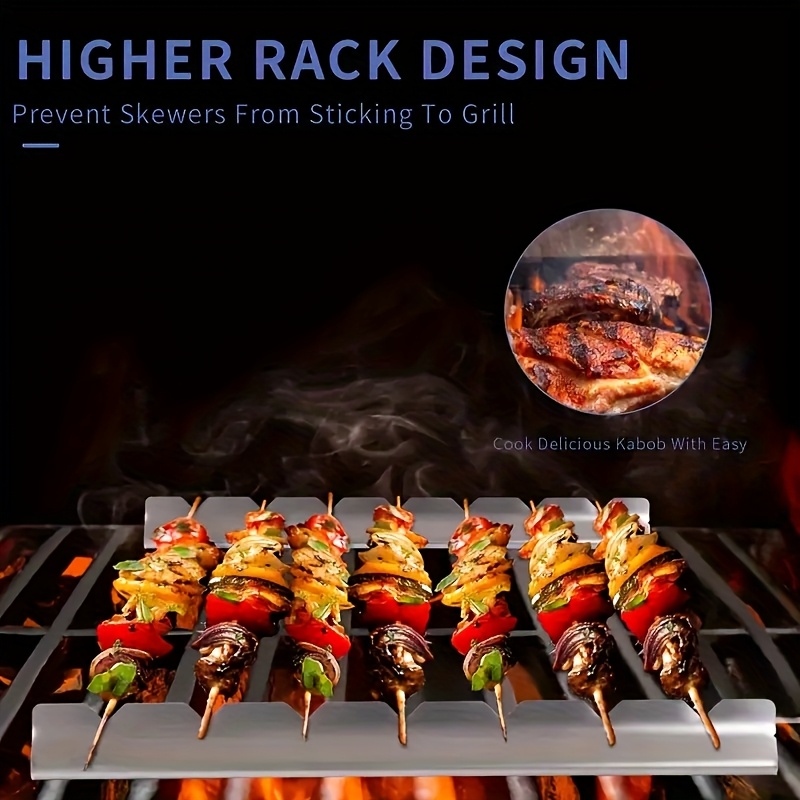 Soporte para brochetas, soport - Camping Cooking Utensil Holder reseña y precio