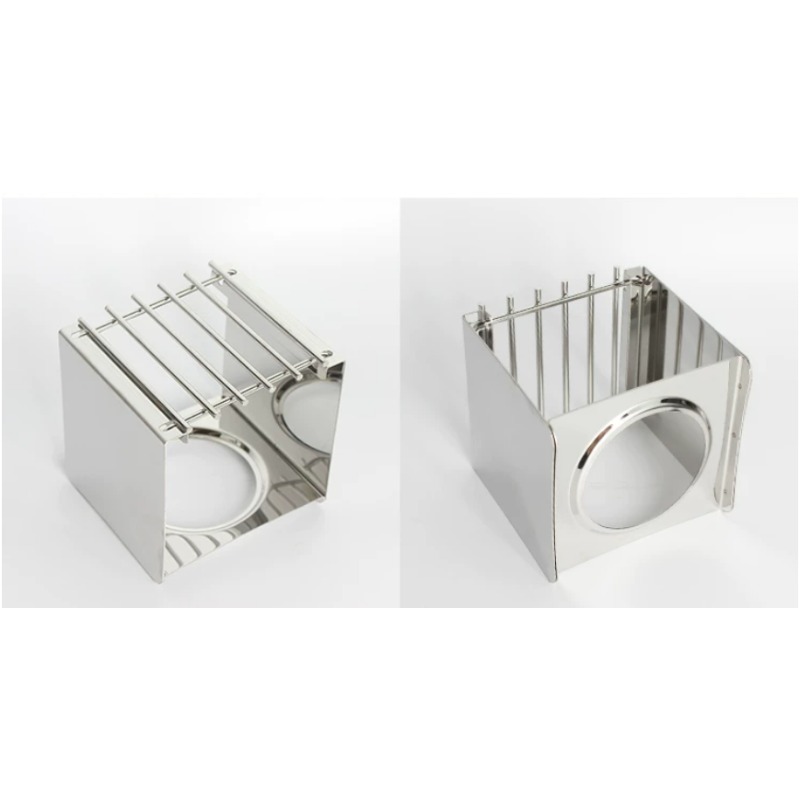 Soporte Cuadrado de Acero Inox - Camping Cooking Gear reseña y precio