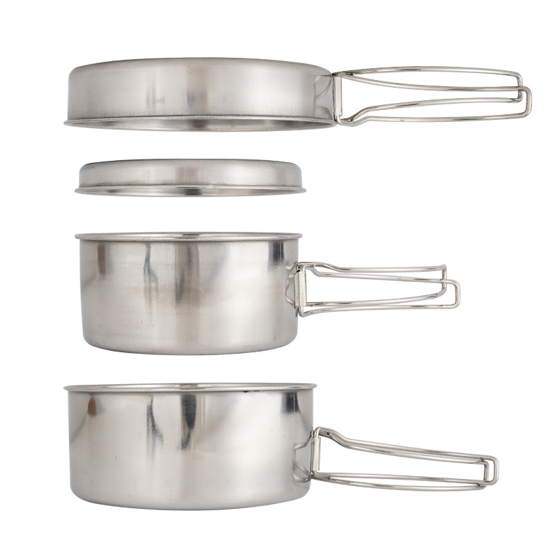 Juego de Utensilios de Cocina  - Nesting Camping Cooking Set reseña y precio