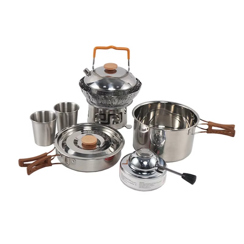 Juego de Utensilios de Cocina  - Quality Camping Cooking Set reseña y precio