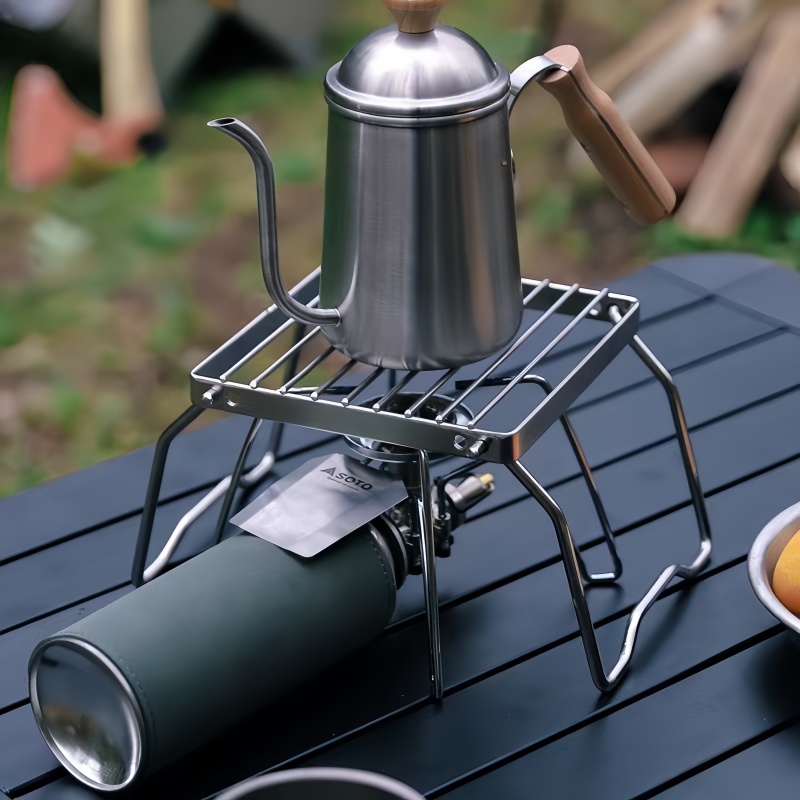 Soporte Plegable de Acero Inox - Camping Cooking Fire Stove reseña y precio