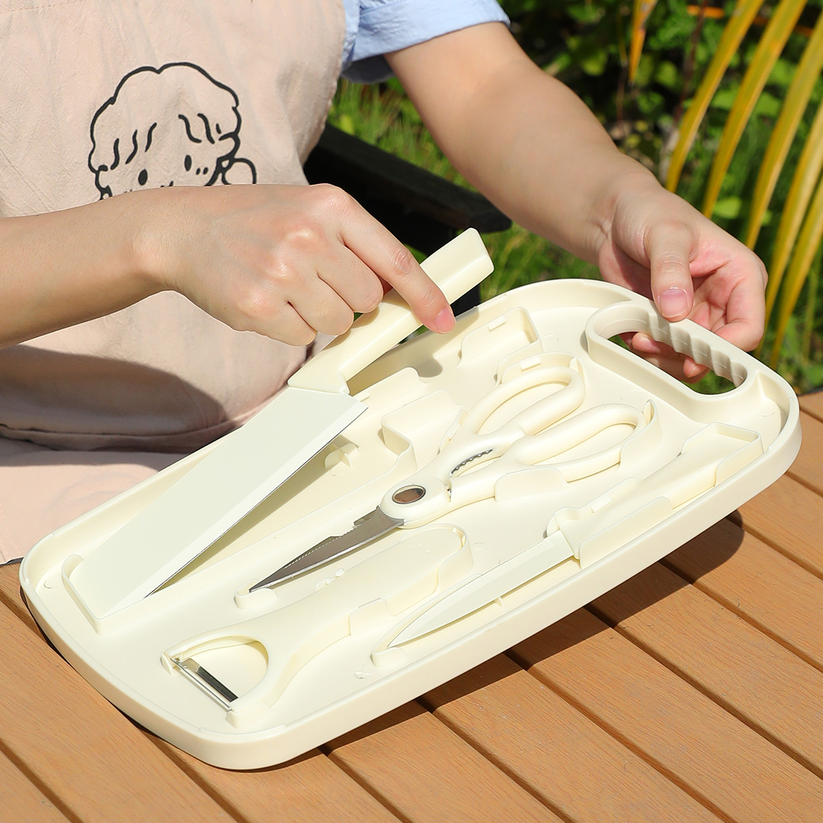 Juego de pícnic al aire libre  - Camping Cooking Pan Set reseña y precio