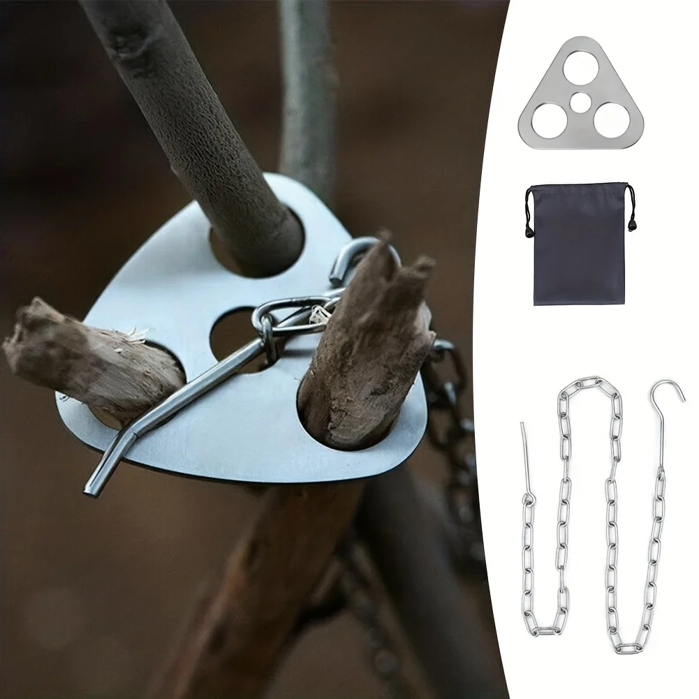 Trípode para barbacoa al aire  - Camping Cooking Gear reseña y precio