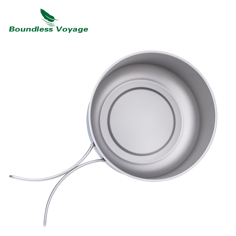 Olla de Camping de titanio Bou - Camping Cooking Gear reseña y precio