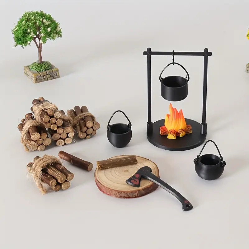 Mini estufa colgante para foga - Camping Cooking Gear reseña y precio