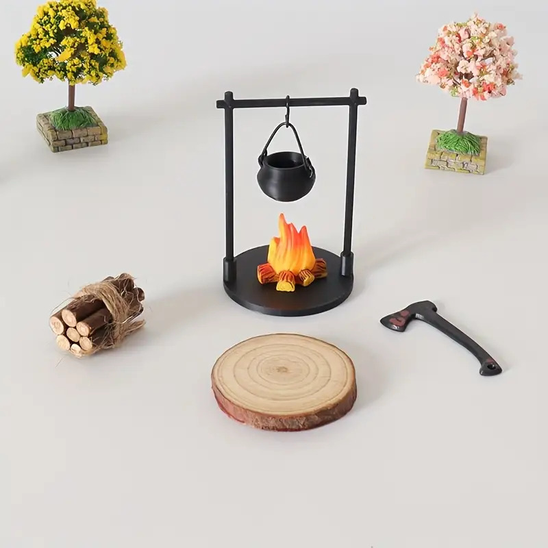 Mini estufa colgante para foga - Camping Cooking Gear reseña y precio