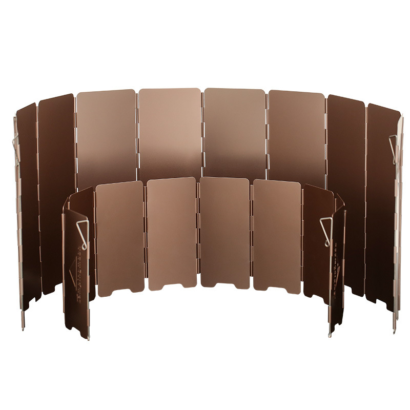 10 placas de color bronce pleg - Camping Cooking Plate reseña y precio