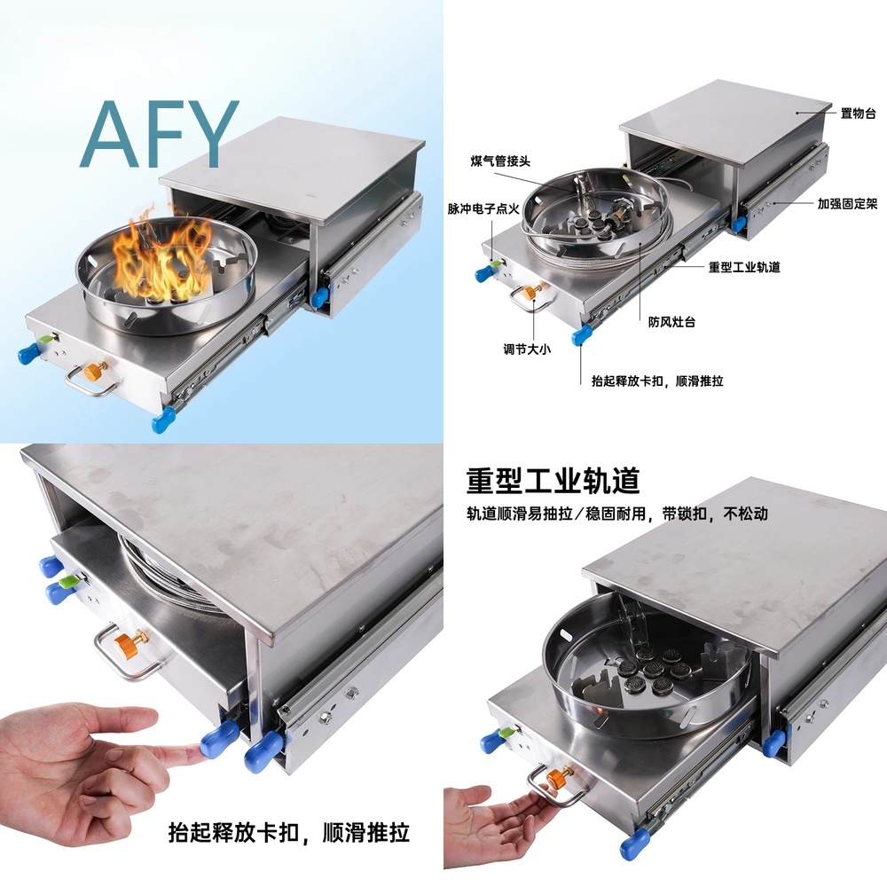 Estufa de Gas para Autocaravan - Van Camping Cooking reseña y precio