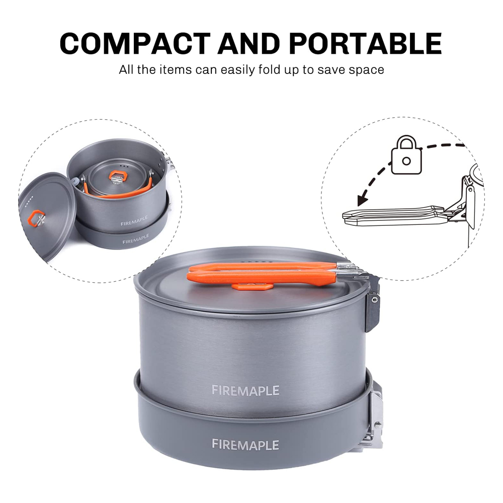 Fire Maple utensilios Camping  - Camping Cooking Gear reseña y precio