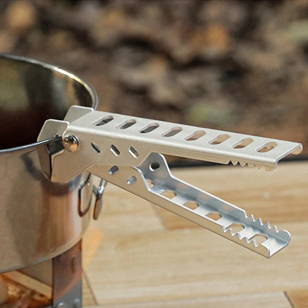 Clip de aleación de aluminio a - Camping Cooking Utensil Holder reseña y precio
