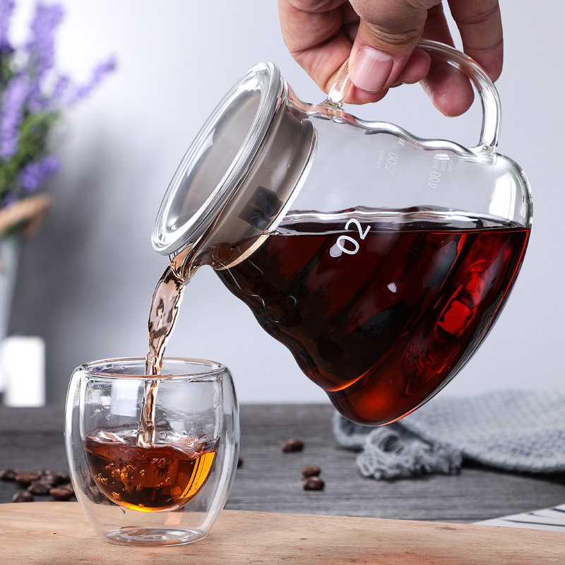 Juego de cafetera de vidrio de - Camping Cooking Gear reseña y precio