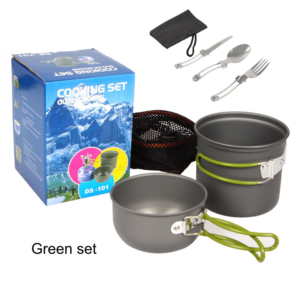 Juego de Utensilios de Cocina  - Camping Cooking Mess Kit reseña y precio
